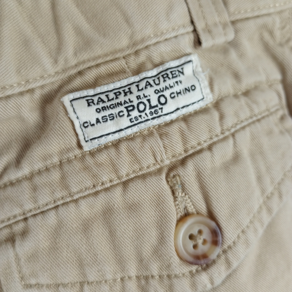 Polo Ralph Lauren Khaki Cargo Shorts - Picture 3 of 3